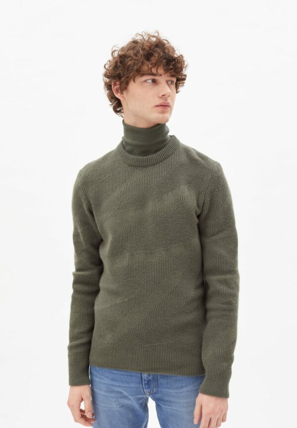Strickpullover Traai In Icy Moss von ArmedAngels