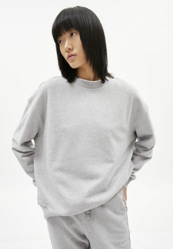 Sweatshirt Aarin In Grey Melange von ArmedAngels