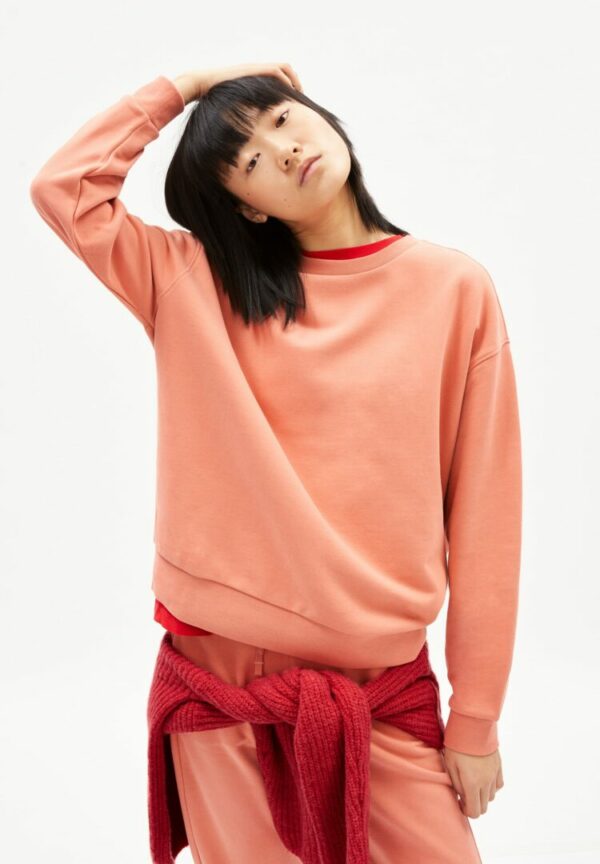 Sweatshirt Aarin In Pink Maple von ArmedAngels