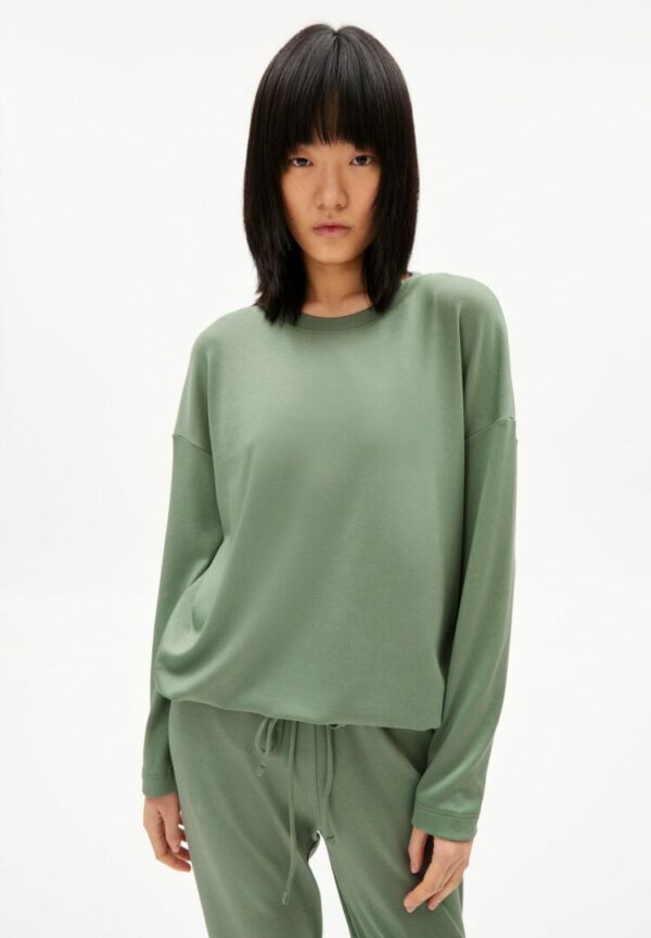 Sweatshirt Maailaa In Rosemary Green von ArmedAngels