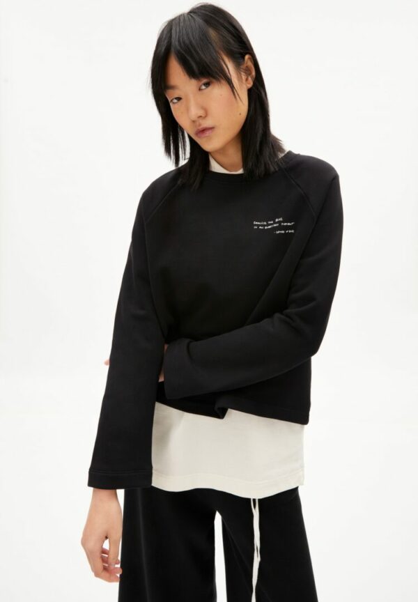 Sweatshirt Nissaa Moment In Black von ArmedAngels