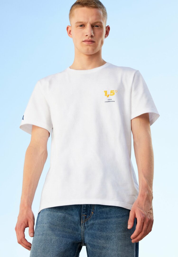 T-shirt Aado Circular 1.5 In Used White von ArmedAngels