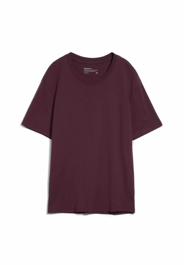 T-shirt Aado In Dark Aubergine von ArmedAngels