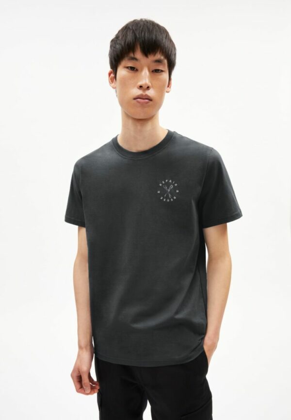 T-shirt Aado Repair Reuse In Graphite von ArmedAngels