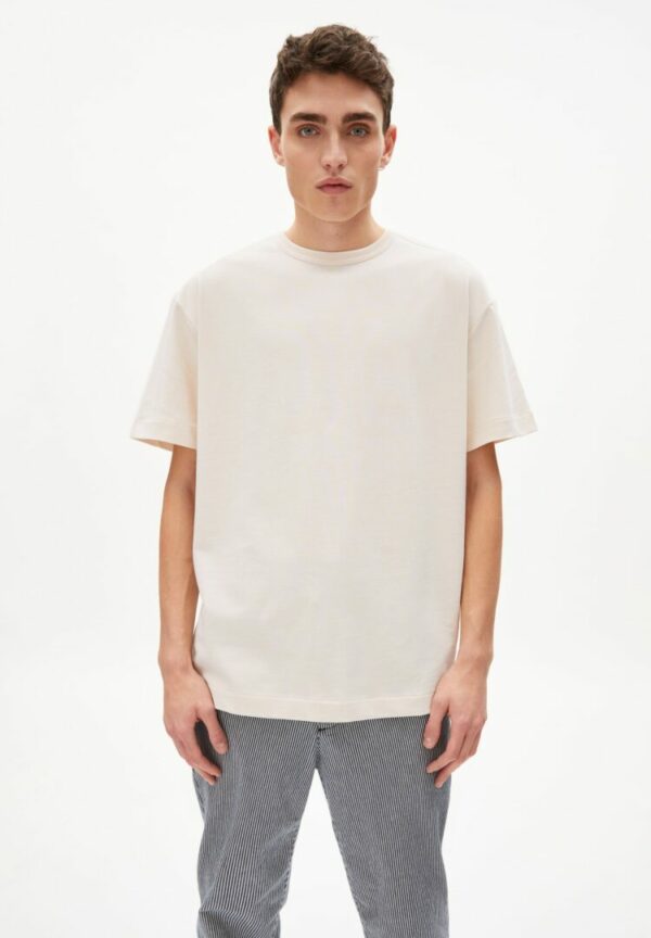 T-shirt Aalex Solid In Undyed von ArmedAngels