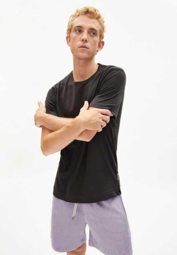 T-shirt Aantonio Linen In Graphite von ArmedAngels
