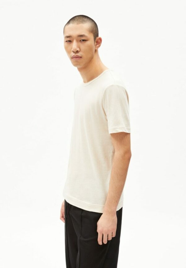 T-shirt Aantonio Linen In Undyed von ArmedAngels