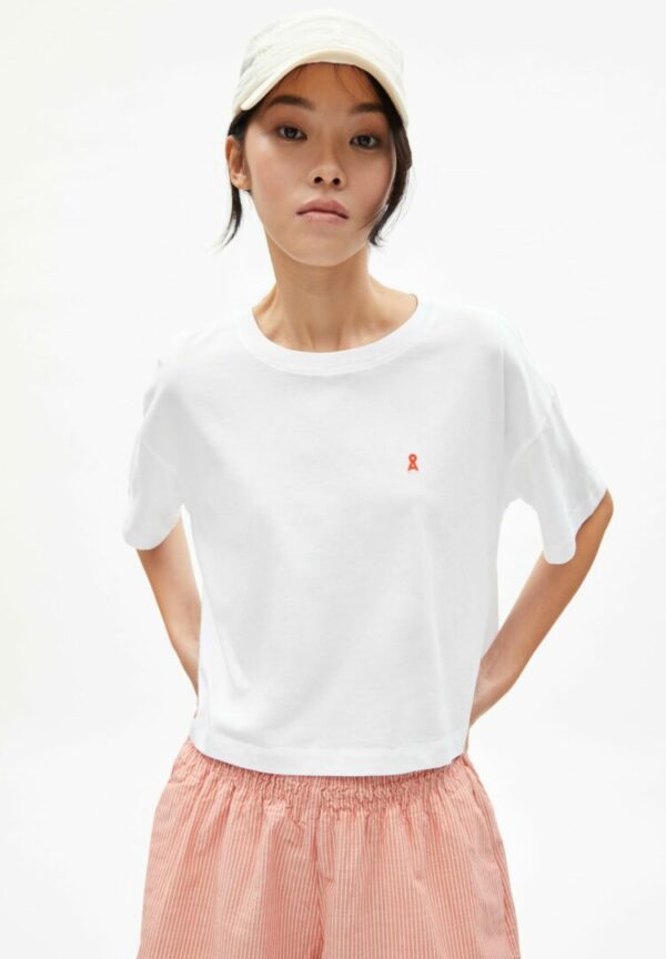 T-shirt Chaarlotte In White von ArmedAngels