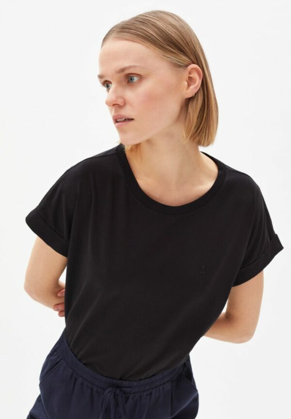 T-shirt Idaa In Black von ArmedAngels