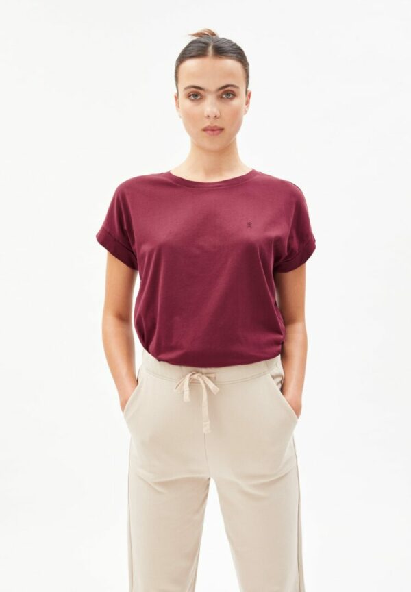 T-shirt Idaa In Ruby Red von ArmedAngels