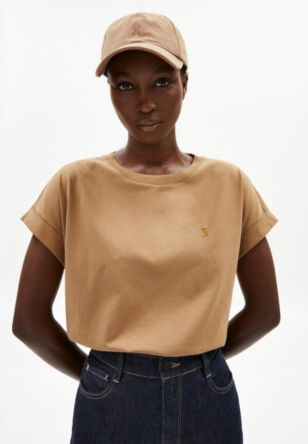 T-shirt Idaa In Smoky Almond von ArmedAngels