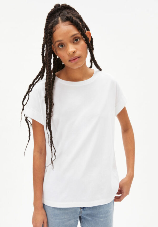 T-shirt Idaa In White von ArmedAngels