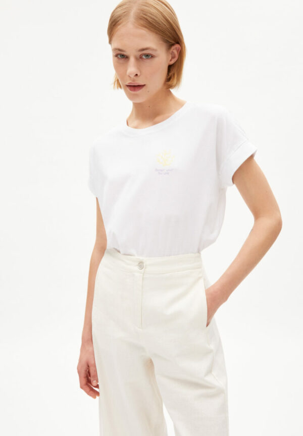 T-shirt Idaa Water Icon In White von ArmedAngels