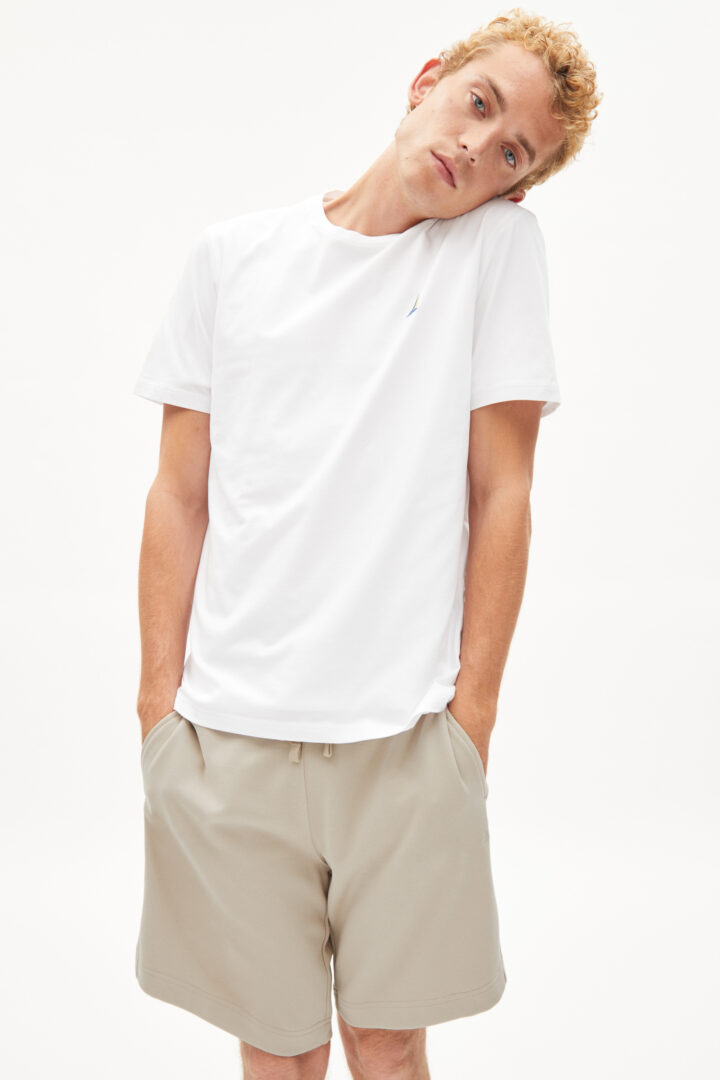 T-shirt Jaames Boat In White von ArmedAngels