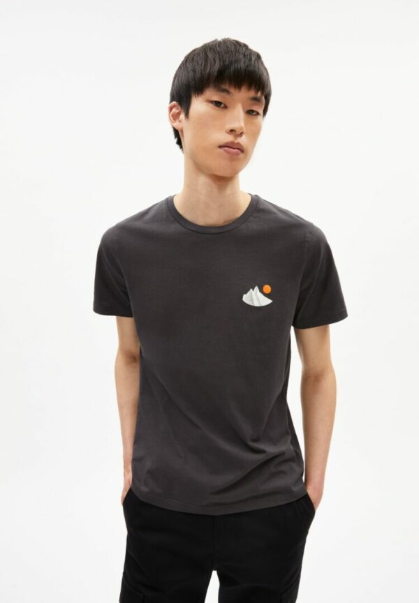 T-shirt Jaames Retro In Graphite von ArmedAngels