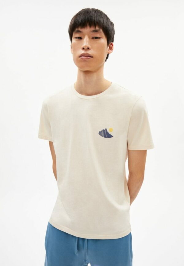 T-shirt Jaames Retro In Undyed von ArmedAngels