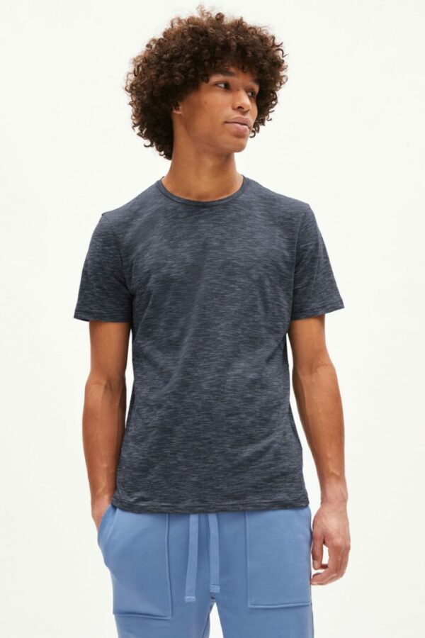T-shirt Jaames Structure In Night Sky-purple Noise von ArmedAngels