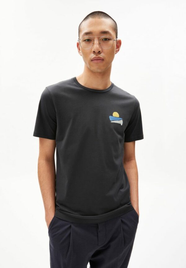 T-shirt Jaames Sunsets In Graphite von ArmedAngels