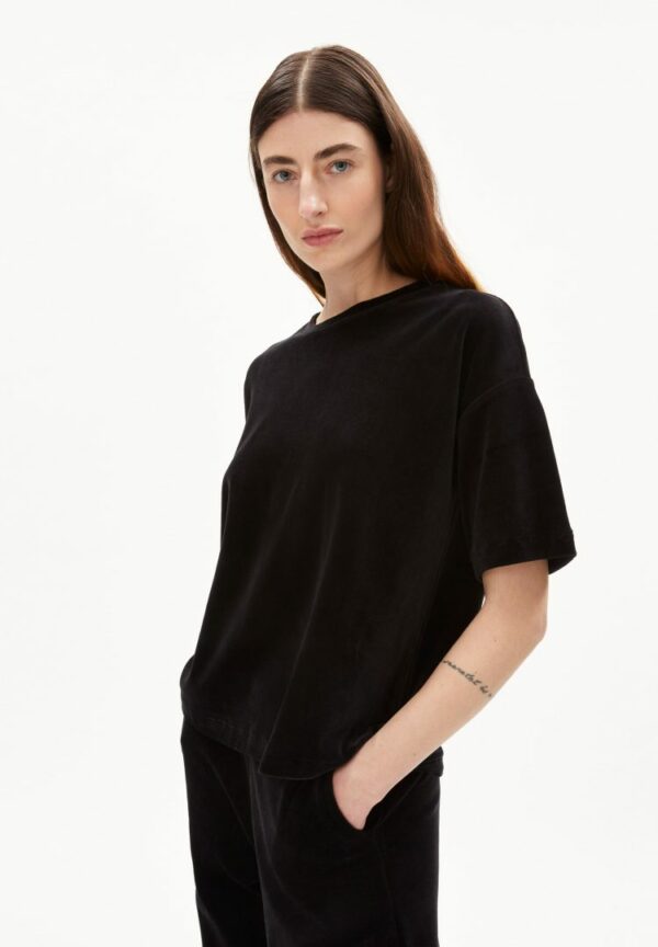 T-shirt Maarli In Black von ArmedAngels