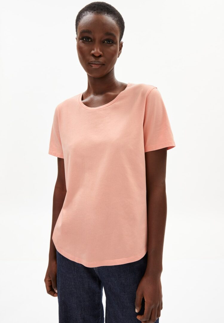 T-shirt Minaa In Peach Blossom von ArmedAngels