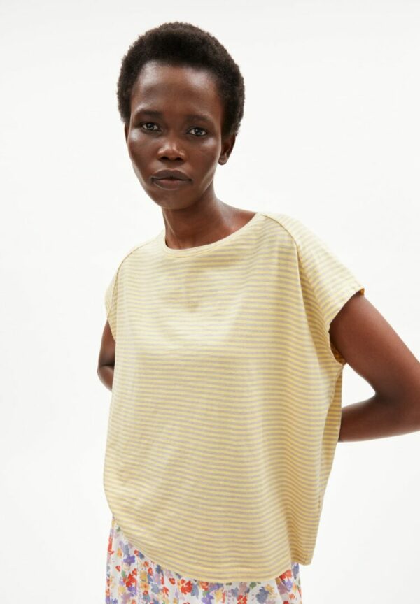 T-shirt Ofeliaa Lovely Stripes In Straw-light Desert von ArmedAngels