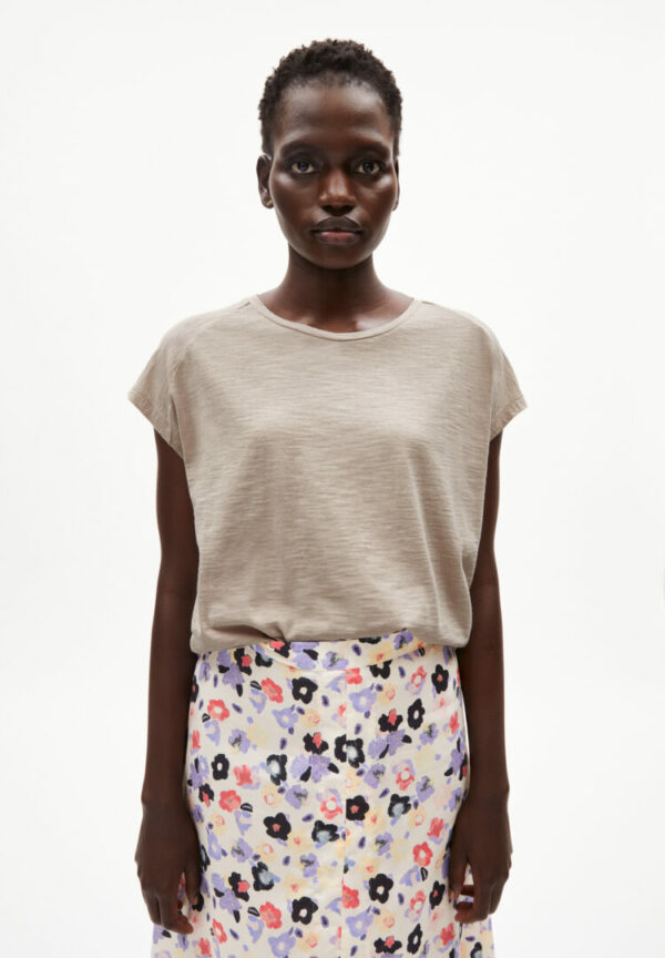 T-shirt Ofeliaa Solid In Light Desert von ArmedAngels