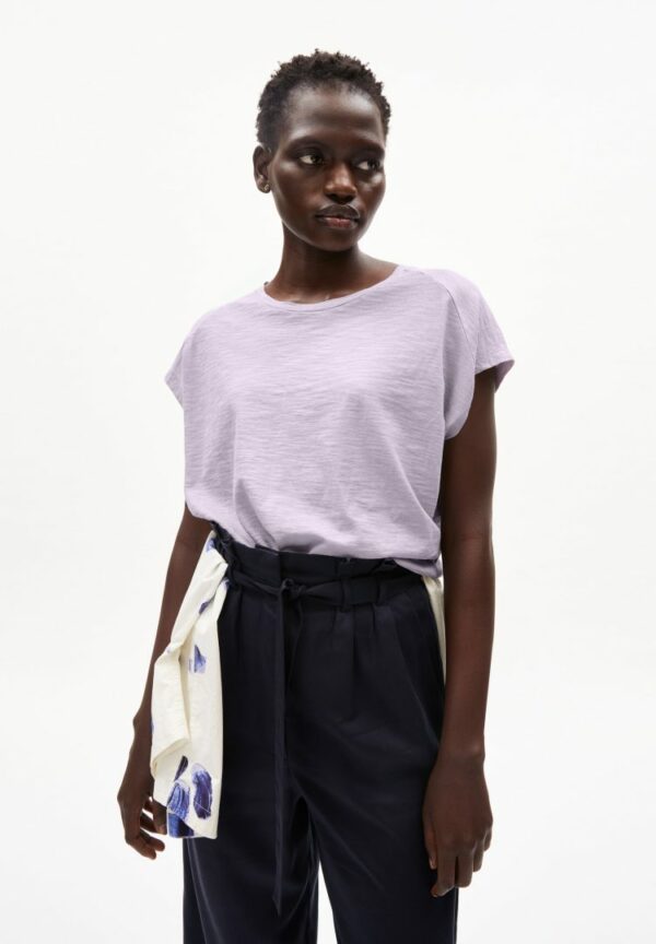 T-shirt Ofeliaa Solid In Purple Noise von ArmedAngels