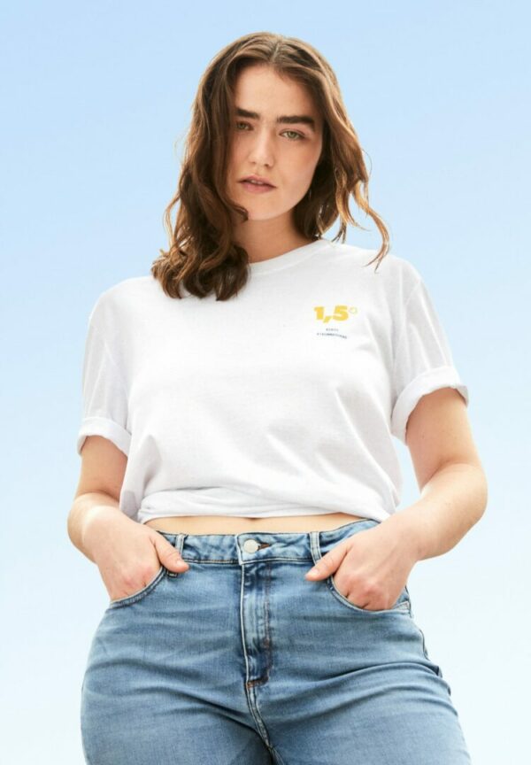 T-shirt Taraa Circular 1.5 In Used White von ArmedAngels