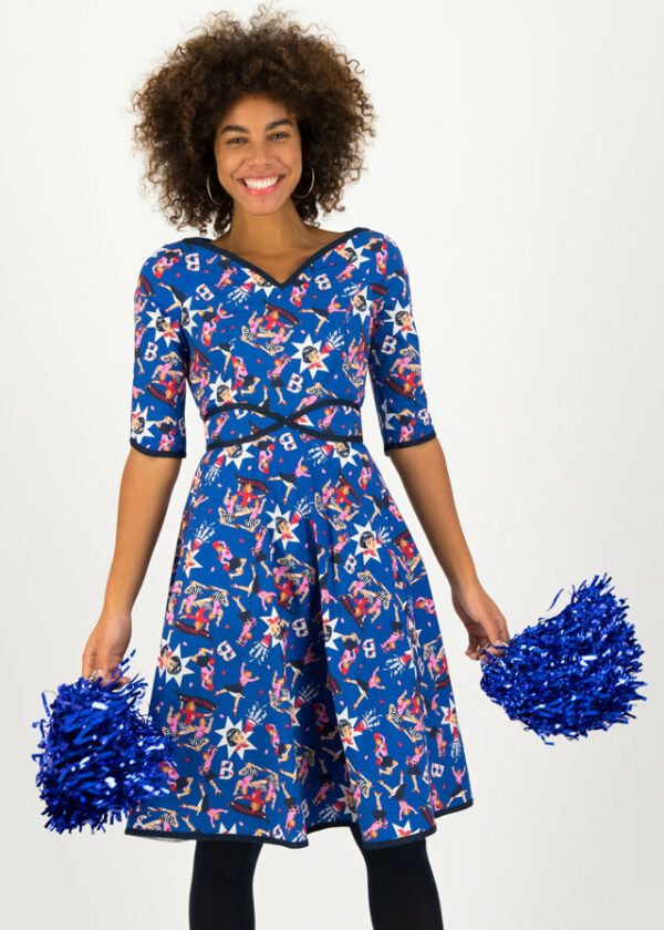 Festliches Kleid Thanksgiving  Love Blau von blutsgeschwister