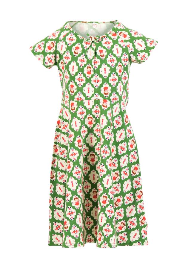 Kinder-kleid Lulu Lichterglanz Sommer Grün von blutsgeschwister