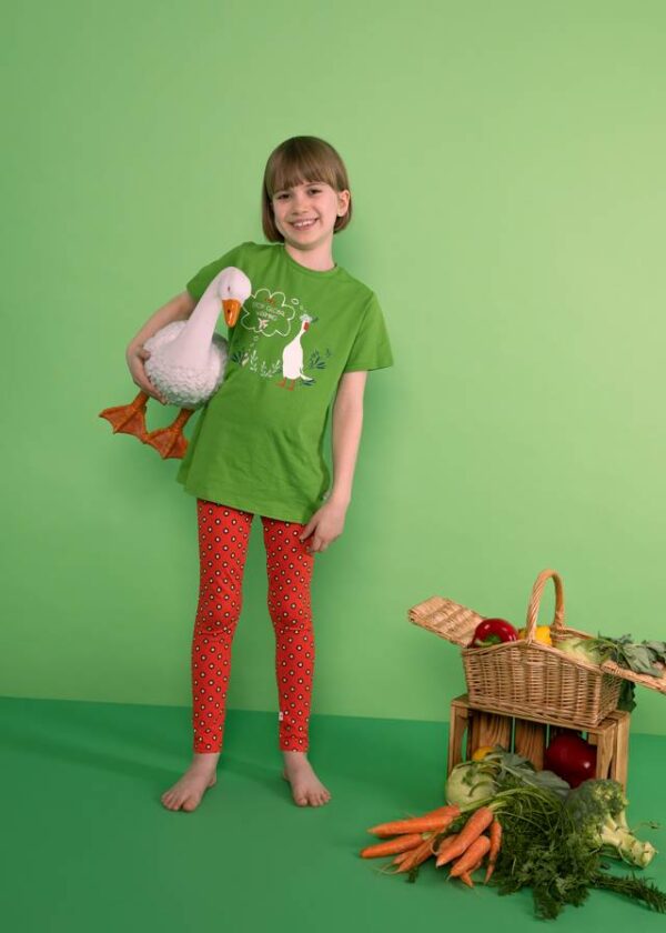 Kinder-shirt Kinderstark Grün von blutsgeschwister