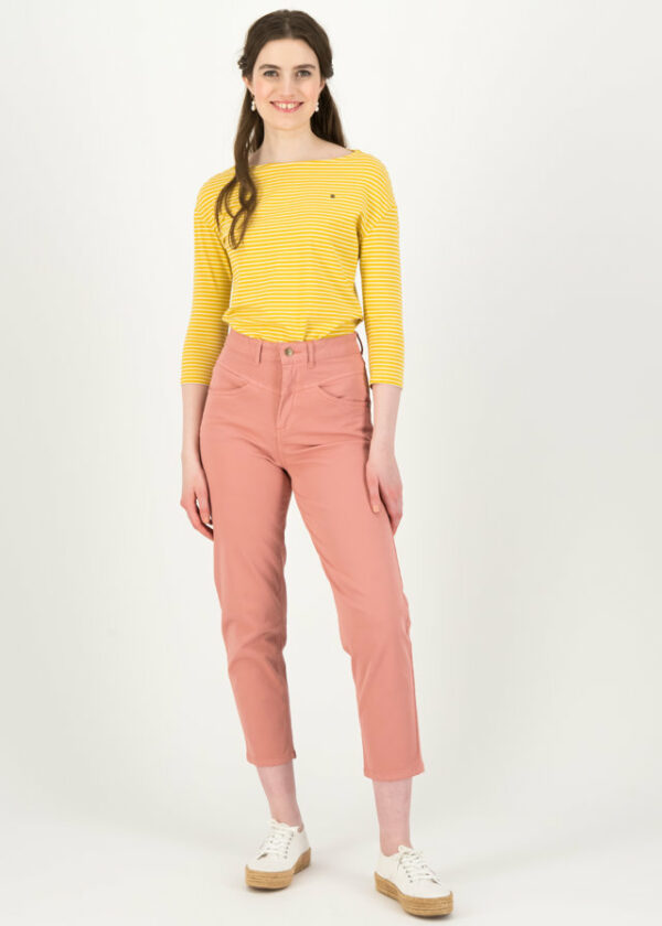 Logo High Waist Pants Rosa von blutsgeschwister