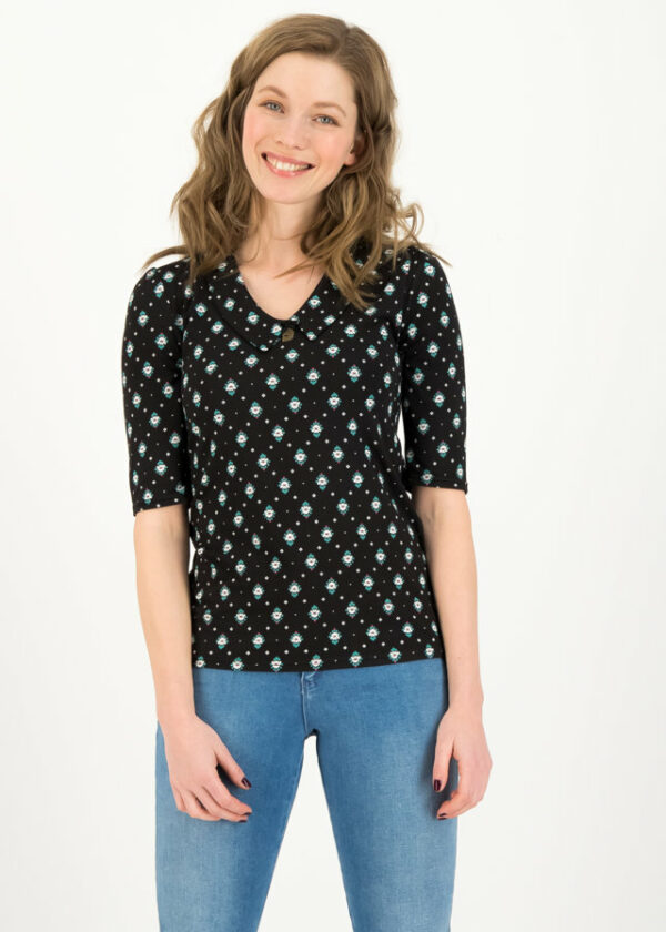 Shirt Garconette Schwarz von blutsgeschwister