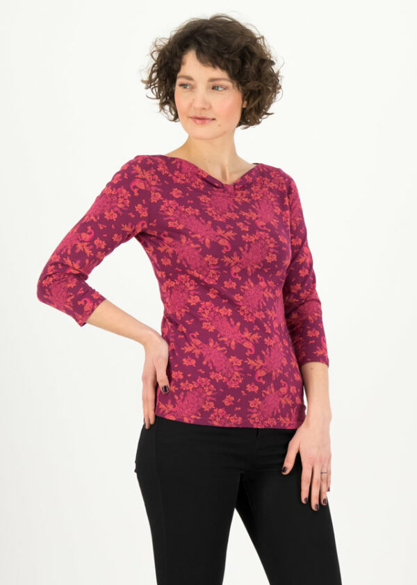 Shirt Gracious Twist Lila von blutsgeschwister
