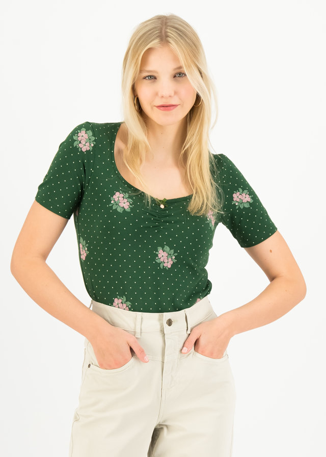 T-shirt Balconnet Féminin Grün von blutsgeschwister