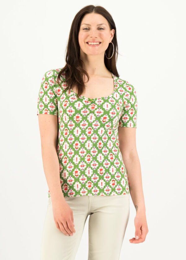 T-shirt Balconnet Féminin Grün von blutsgeschwister