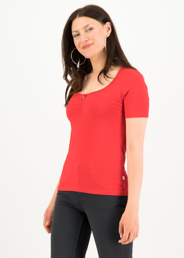 T-shirt Balconnet Féminin Rot von blutsgeschwister