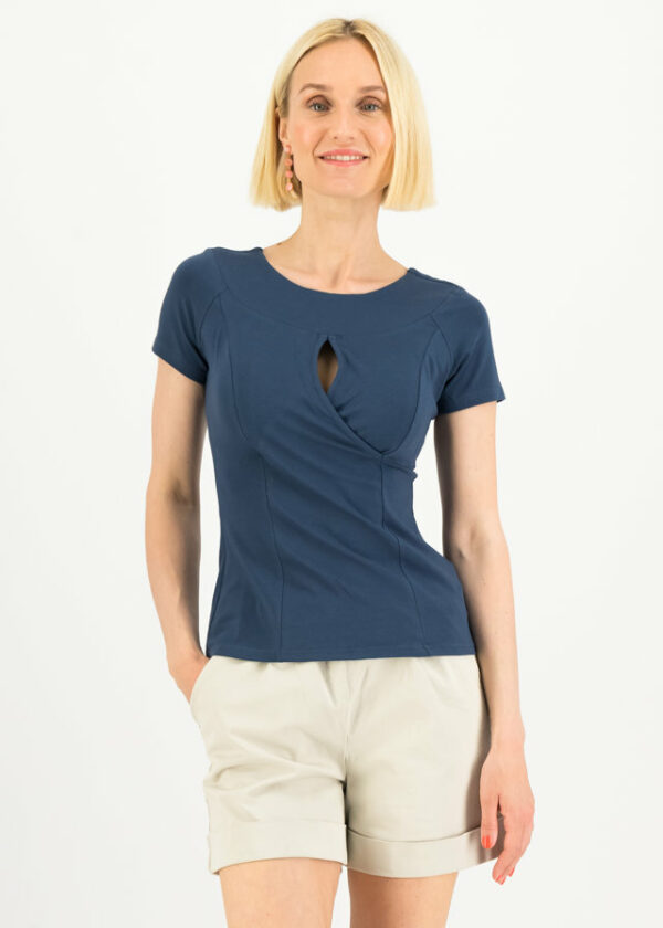 T-shirt Fly Away With Me Blau von blutsgeschwister