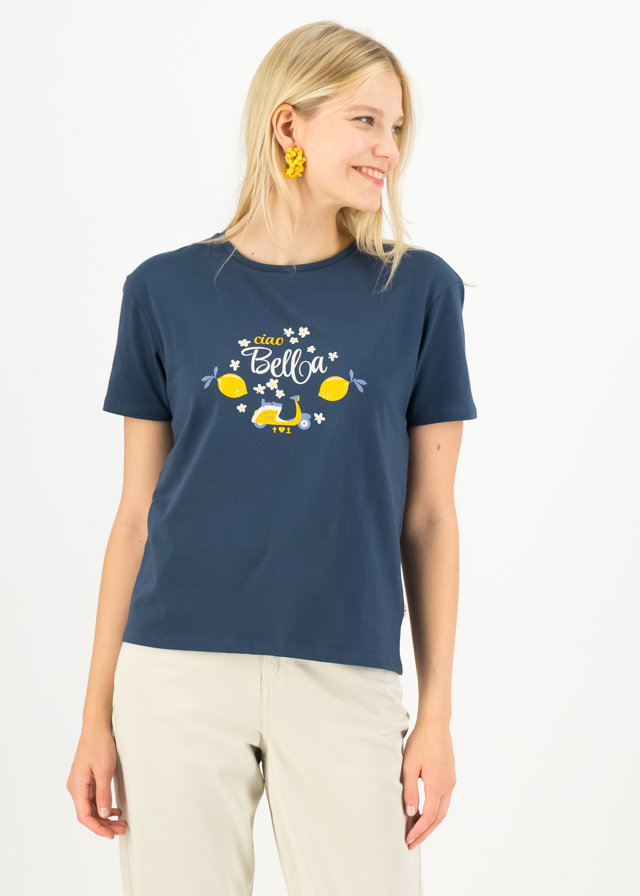 T-shirt La Dolce Vita Blau von blutsgeschwister