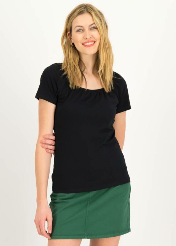 T-shirt Vintage Heart Schwarz von blutsgeschwister