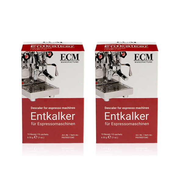 ECM Espressomaschinenreiniger 2 x Entkalker von Coffee Circle