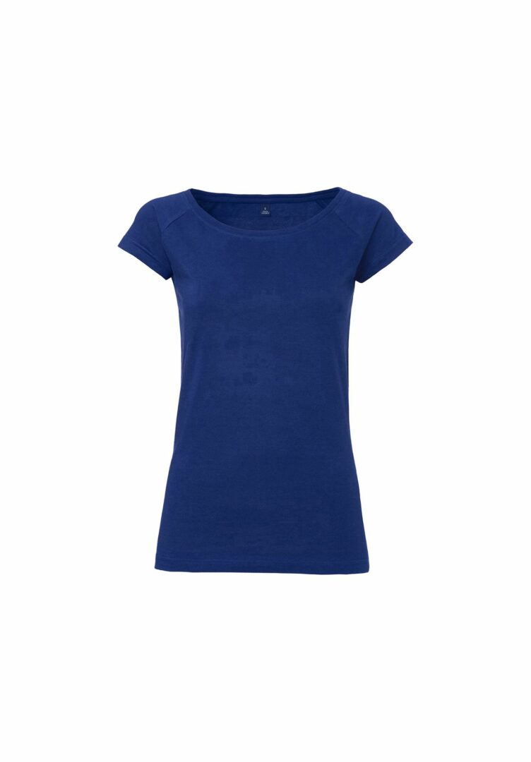 Damen T-Shirt Blau  von ThokkThokk
