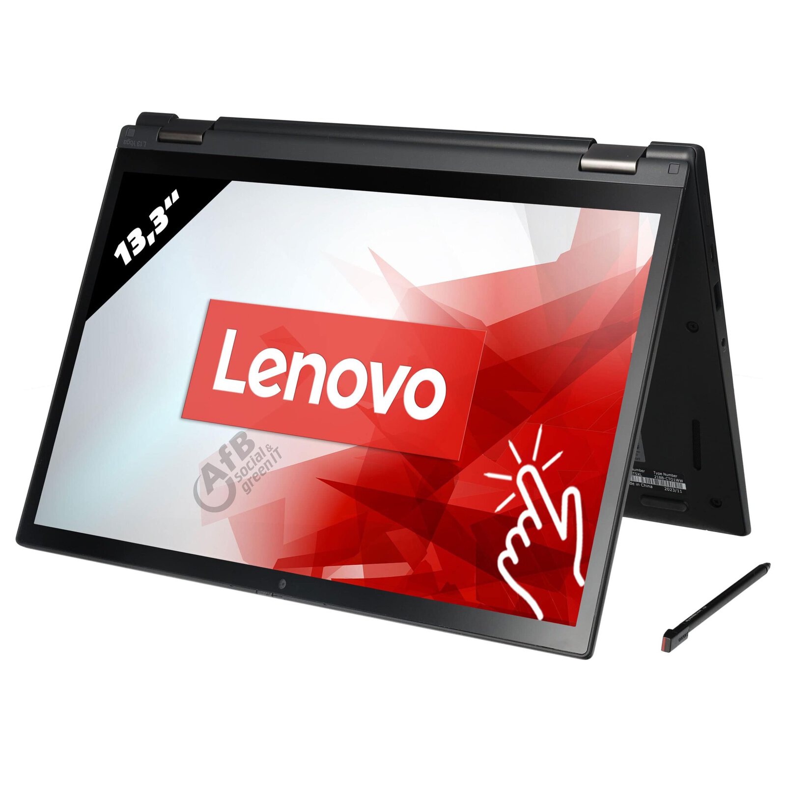 Lenovo ThinkPad L13 Yoga Gen 4 AMD - Refurbished von AfB – Social & Green IT