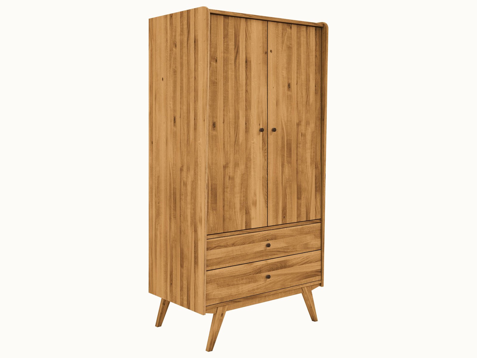 Drehtüren-Kleiderschrank "Lasala" von Allnatura