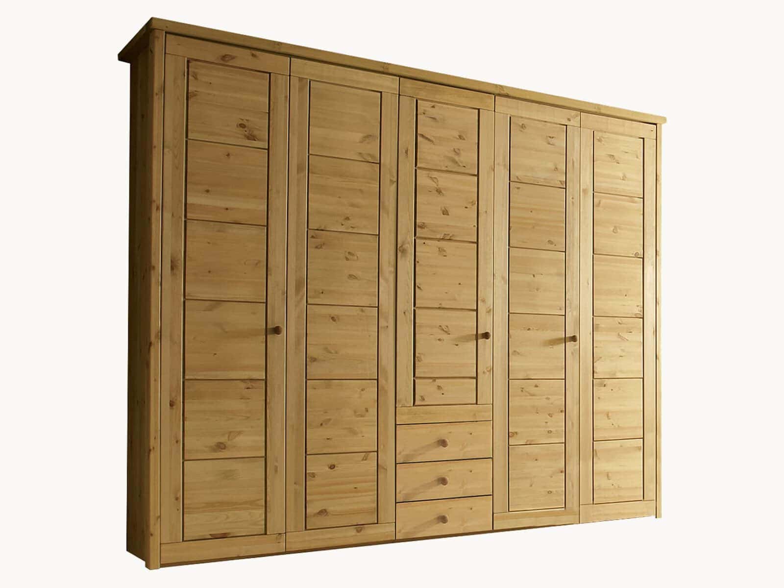 Drehtüren-Kleiderschrank "Mascella" von Allnatura