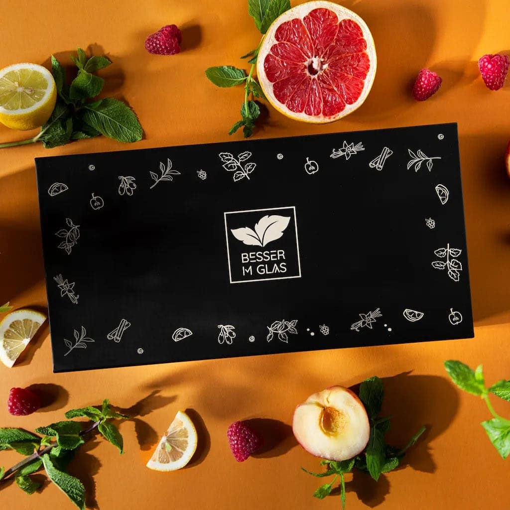 Tropical Eistee Set mit Flasche von Besser im Glas