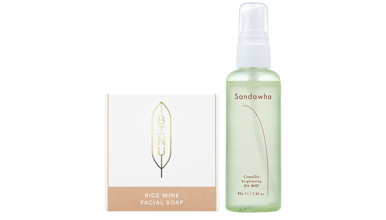 Moisture Set - Mit Rice Wine Facial Soap von Binu