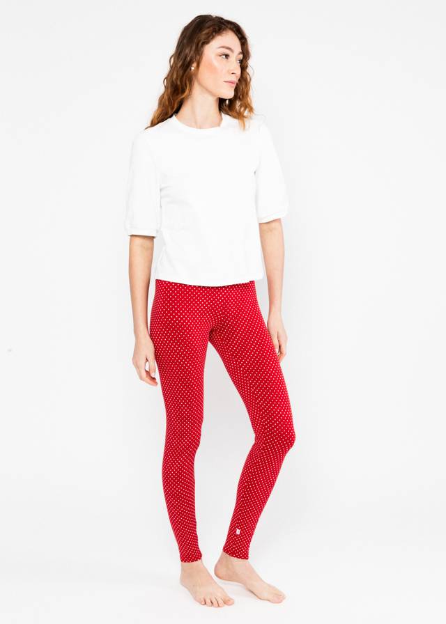 Baumwoll-Leggings Lovely Legs - Lovely Memories Dot von Blutsgeschwister