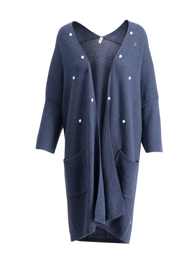 Lange Strickjacke veranda rendezvous - Sailor Knot von Blutsgeschwister