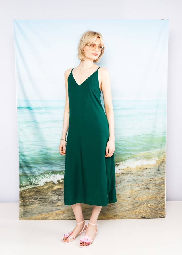 Midikleid Slender Breeze - Green Holiday Feeling von Blutsgeschwister